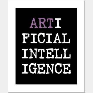 Artificial Intelligence (AI) Posters and Art